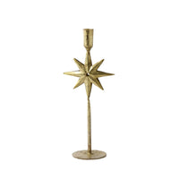 Design Shop Winter Solstice Candleholder 5.5"x 3.5"x 13", Set of 2