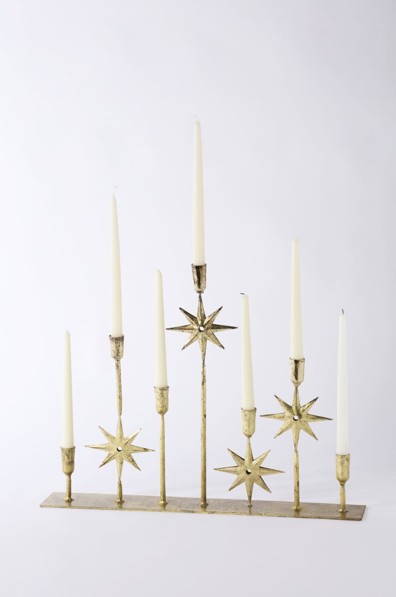 Design Shop Winter Solstice Candelabra 24.5"x 3.5"x 18"
