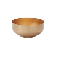Design Shop Gold Roz Bowl, 8" X 3.75", Set of 2.