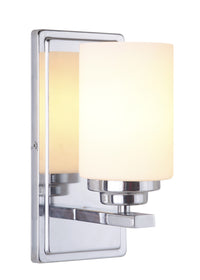 Craftmade One Light Wall Sconce from the Albany collection in Chrome finish