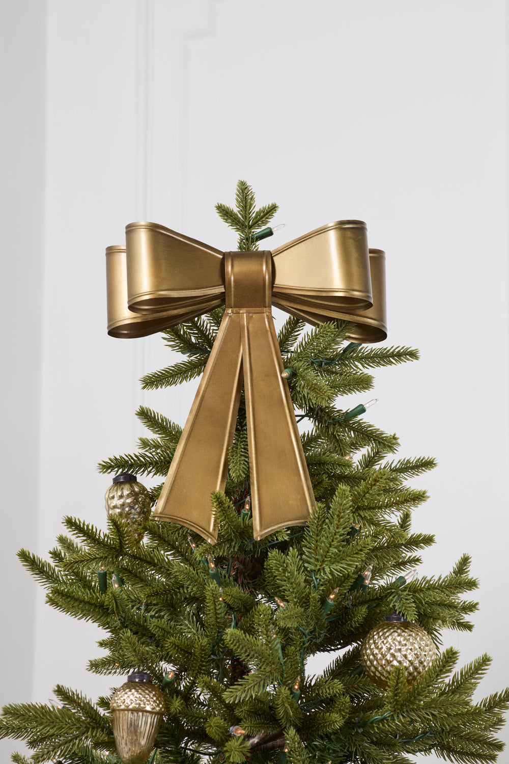Design Shop Bow Tree Topper 12"x 5"x 14"