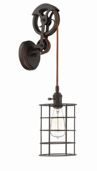 Craftmade - CPMKPW-1ABZ - One Light Wall Sconce - Design & Combine - Aged Bronze Brushed