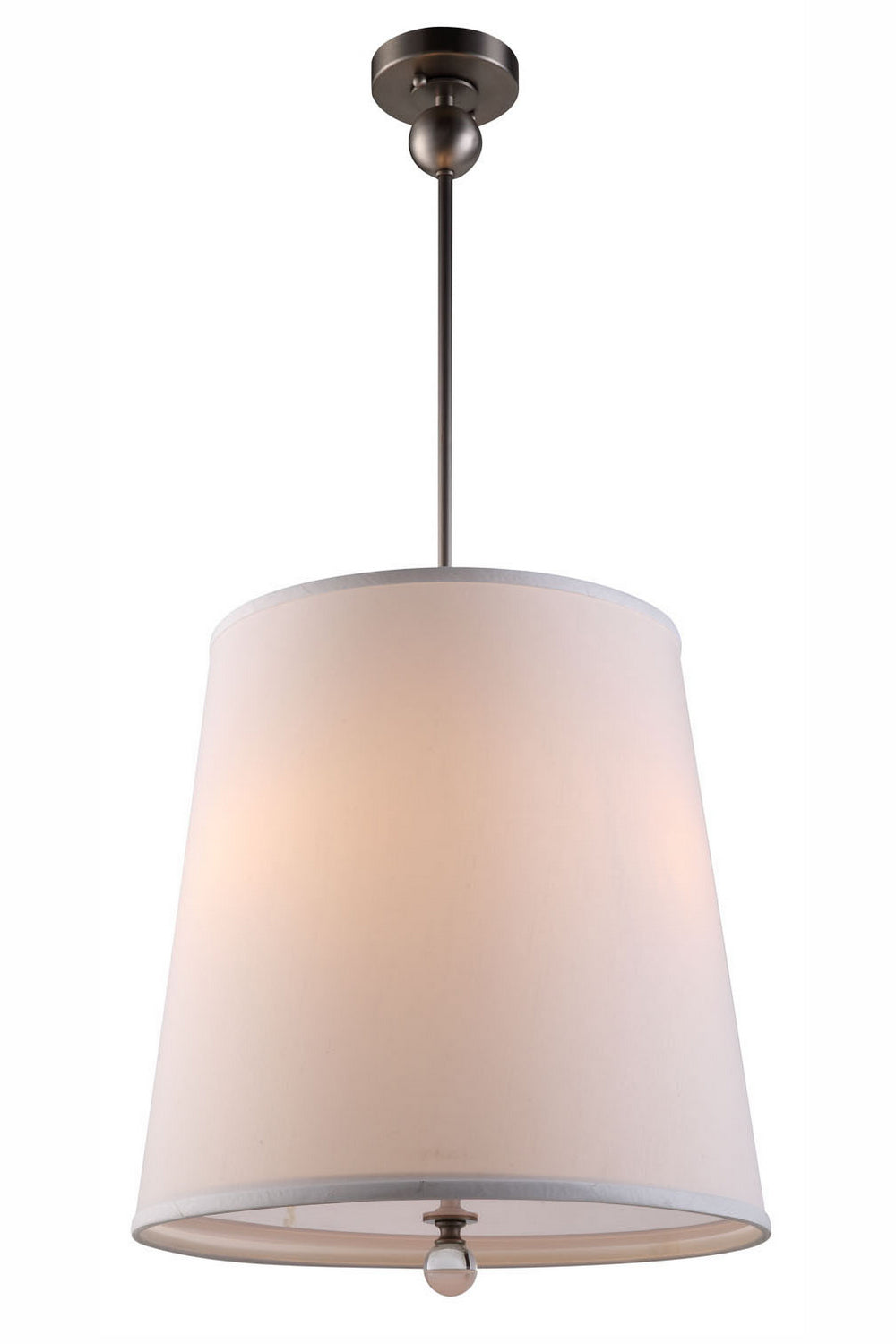 Elegant Lighting - 1456D18VN - Three Light Pendant - Afton - Vintage Nickel