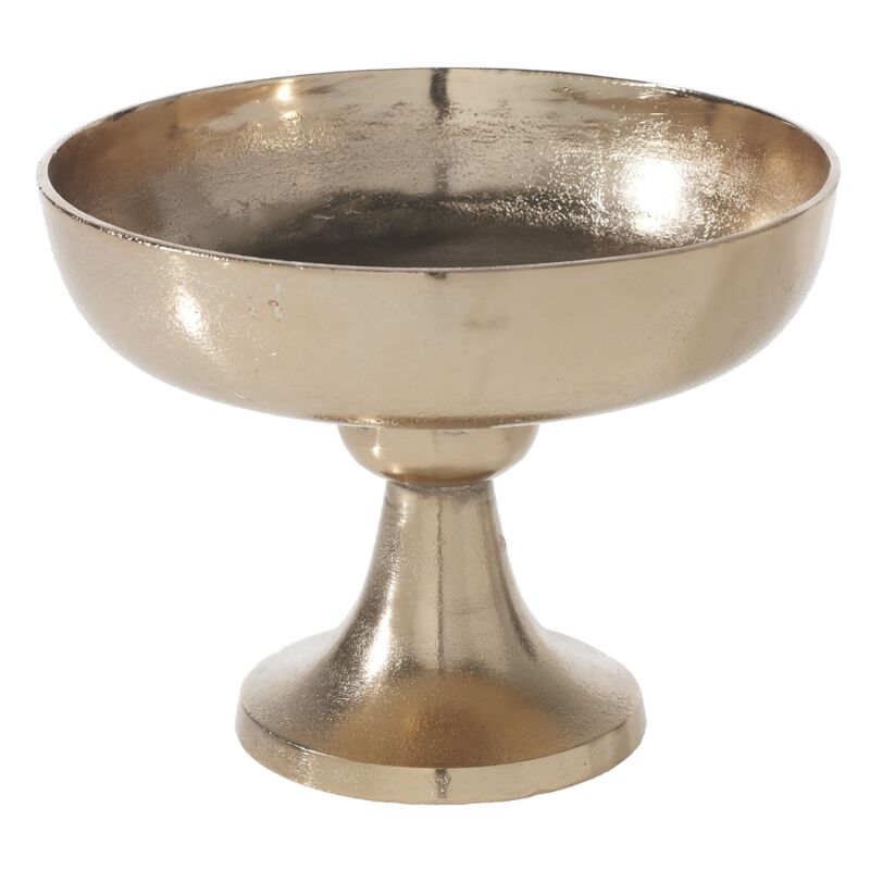 Design Shop Gold Vienna Compote, 9.5" X 7".