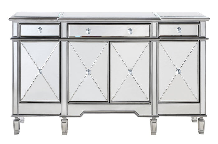 Elegant Lighting - MF6-1001SC - Cabinet - Contempo - Hand rubbed Antique Silver