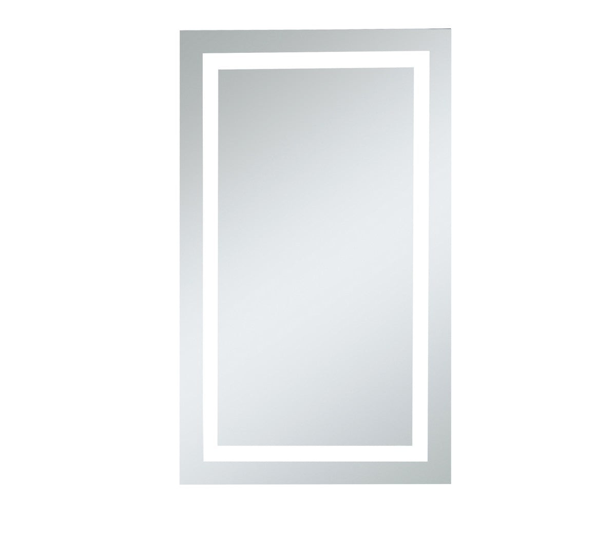 Elegant Lighting - MRE-6004 - LED Mirror - Nova - Glossy White