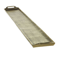 Design Shop Gold Livingston Tray, 33.5" X 1.25".