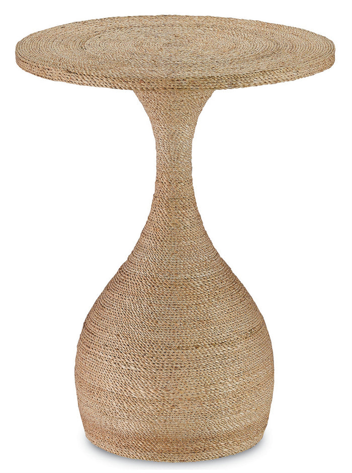 Currey and Company Accent Table from the Simo collection in Natural finish