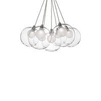 Kuzco Lighting LED Chandelier from the Bolla collection in Chrome finish