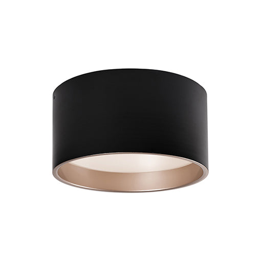 Kuzco Lighting LED Flush Mount from the Mousinni collection in Black|White finish