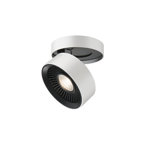 Kuzco Lighting LED Pendant from the Solo collection in Black|White finish