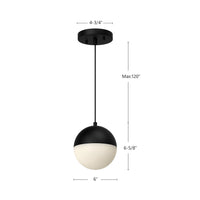 Kuzco Lighting - PD11706-BK - LED Pendant - Monae - Black