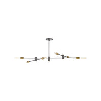 Wildwood Pluton Chandelier - Gunmetal