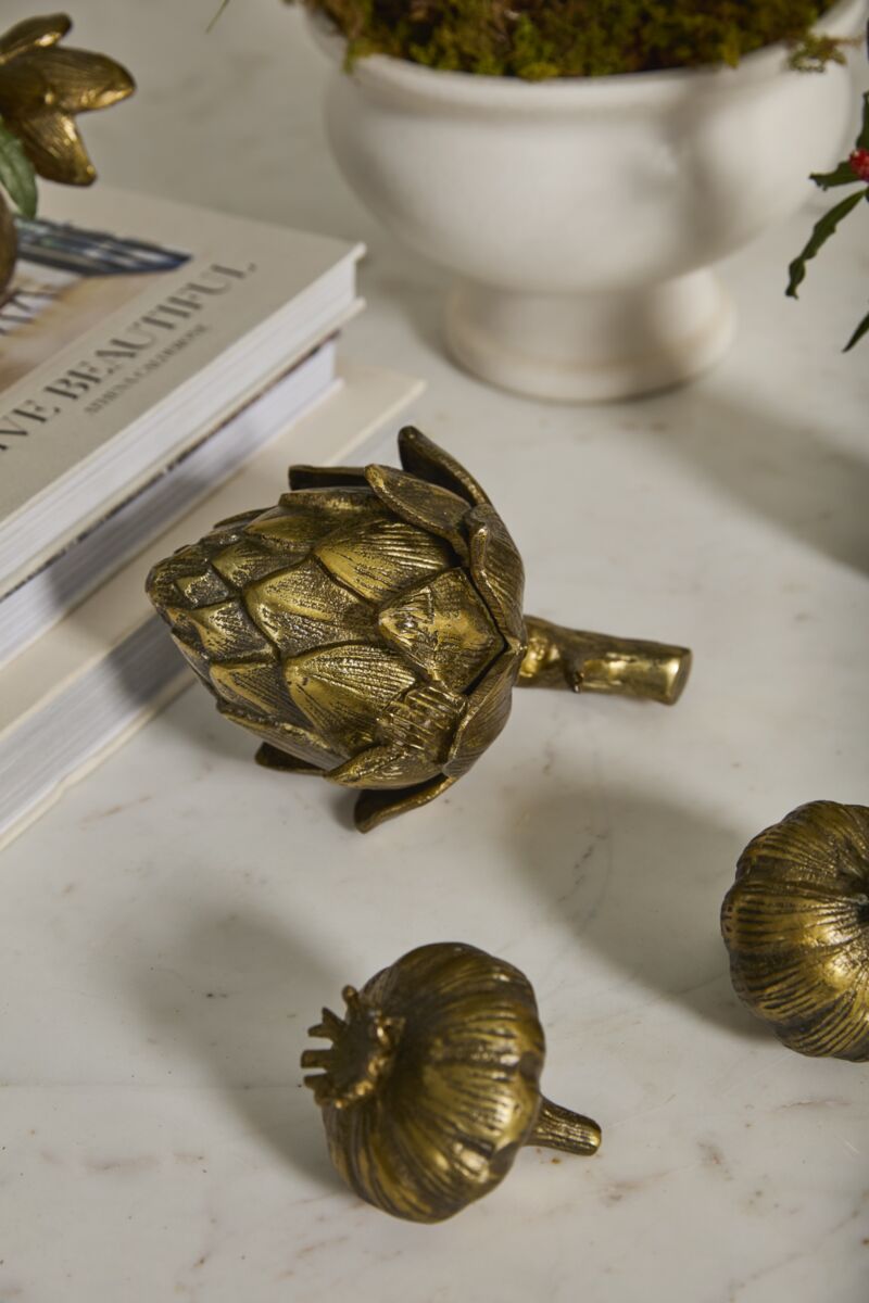 Design Shop Gilded Veggies 5.5"x 7.5"