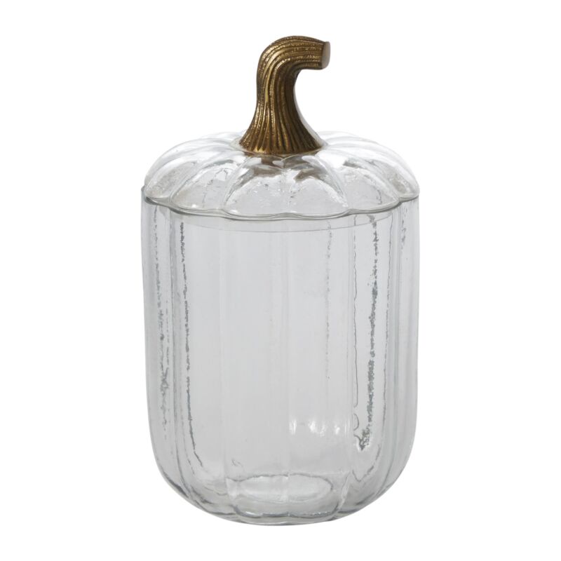Design Shop Translucent Pumpkin Terrarium