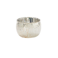Design Shop Silver Phillipa Votive, 3.25" X 2.25", Set of 4.