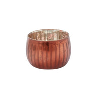 Design Shop Copper Phillipa Votive, 3.25" X 2.25", Set of 4.