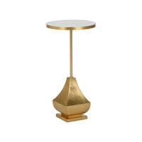 Chelsea House Essex Drinks Table - White Marble