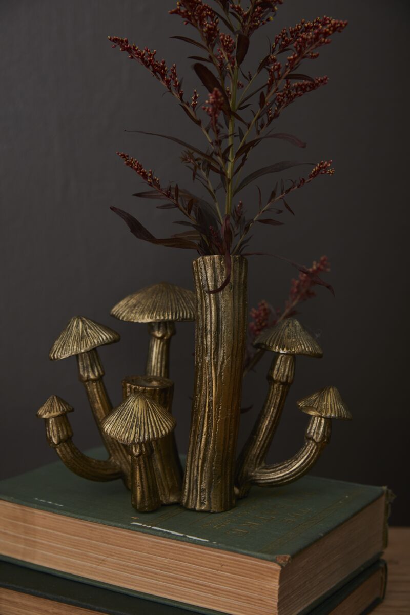 Design Shop Clustered Mushrooms Budvase 8.75"x 3"x 6.25"