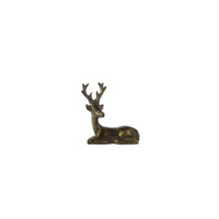 Design Shop Glenwood Deer Figurine 5"x 2.5"x 5.75", Set of 2