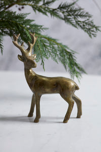 Design Shop Glenwood Deer Figurine 6.5"x 2.25"x 8.75", Set of 2
