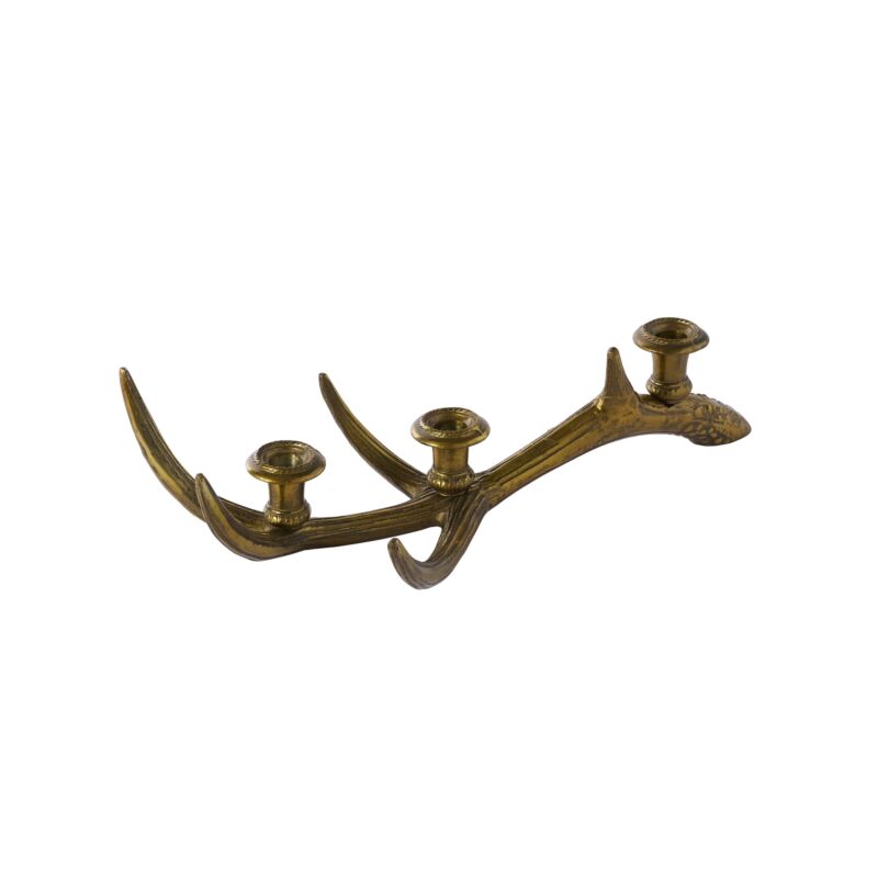 Design Shop Elegant Antler Candleholder 18"x 9"x 5"