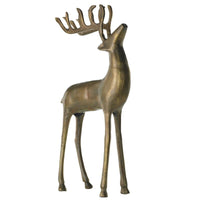 Design Shop Aluminum Reindeer 14.5"x 3.5"x 25"