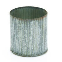 Design Shop Silver Norah Collection Vase, 3" X 3", Set of 6.