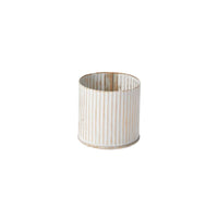 Design Shop Whitewashed Norah Vase 3"x 3", Set of 6