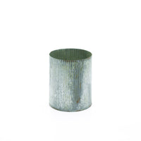 Design Shop Silver Norah Collection Vase, 4.5" X 5.5".