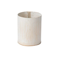Design Shop Whitewashed Norah Vase 4.5"x 5.5"