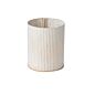 Design Shop Whitewashed Norah Vase 4.5"x 5.5"