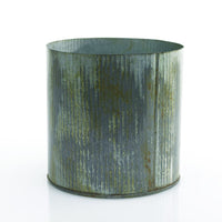 Design Shop Silver Norah Collection Pot, 6.75" X 6.75".