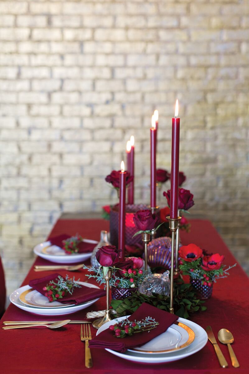 Design Shop Gold Antique Candlestick, 3.25" X 11", Set of 2.