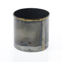 Design Shop Black Norman Collection Pot, 3.25" X 3", Set of 6.