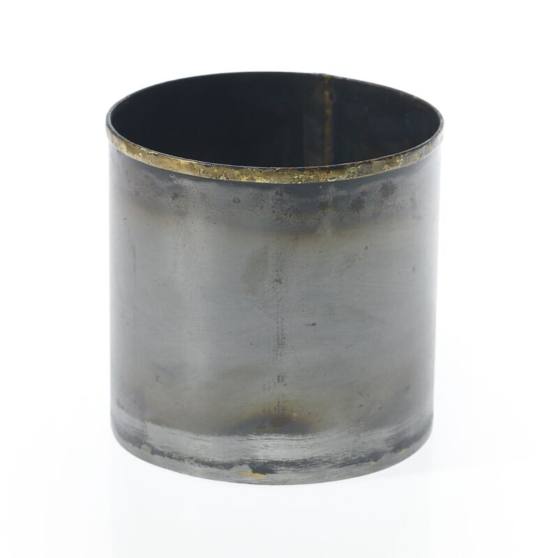Design Shop Black Norman Collection Pot, 4.25" X 4".