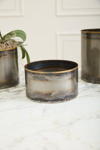 Design Shop Silver Norman Collection Bowl, 7.5" X 4".