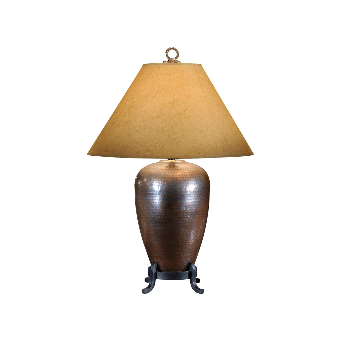 Wildwood Hammered Bronze Lamp