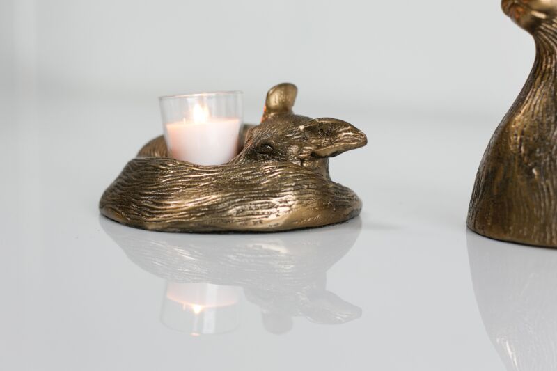 Design Shop E+E Sleepy Eloise Candleholder 6.5"x 3"