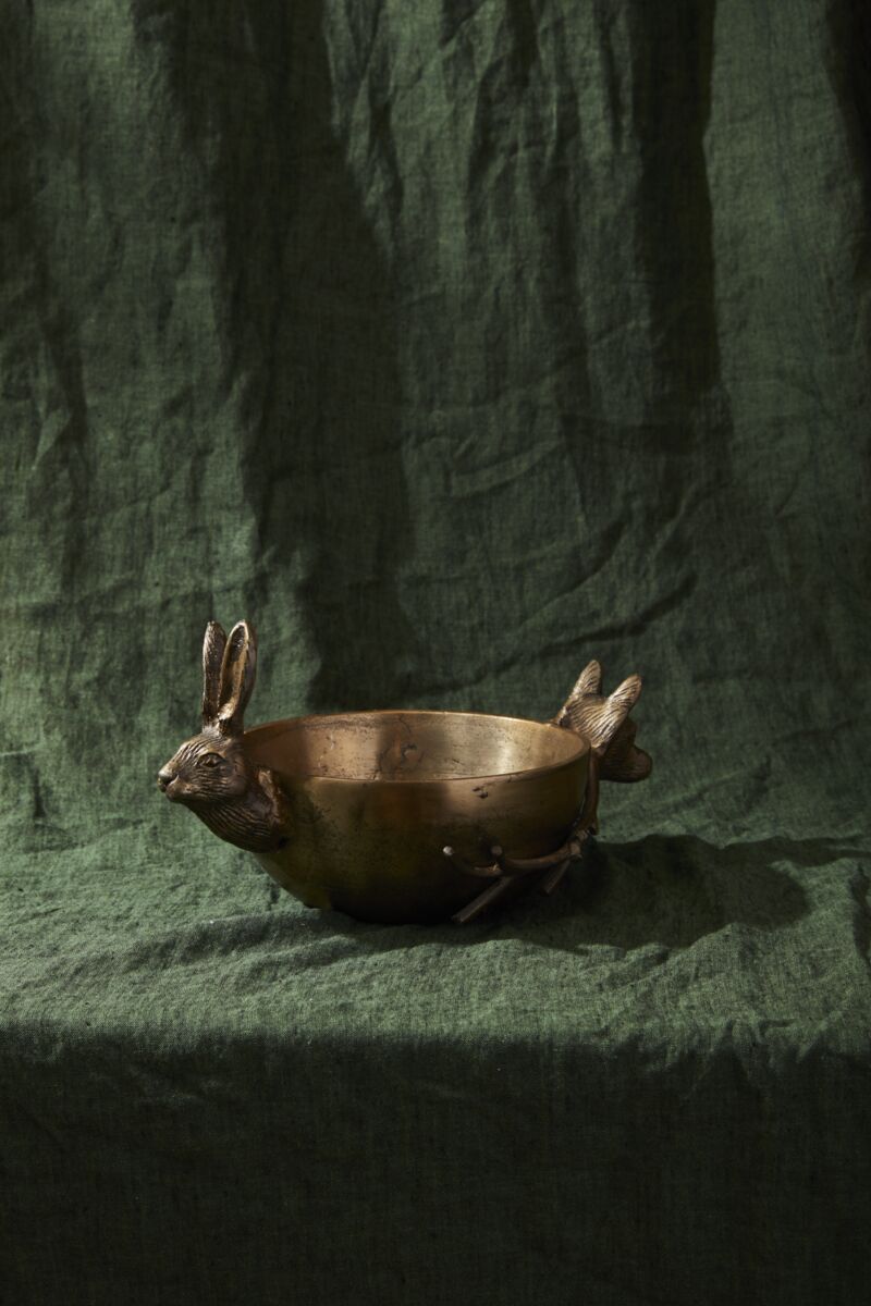 Design Shop E+E Figurine Handle Bowl 13.5"x 7"