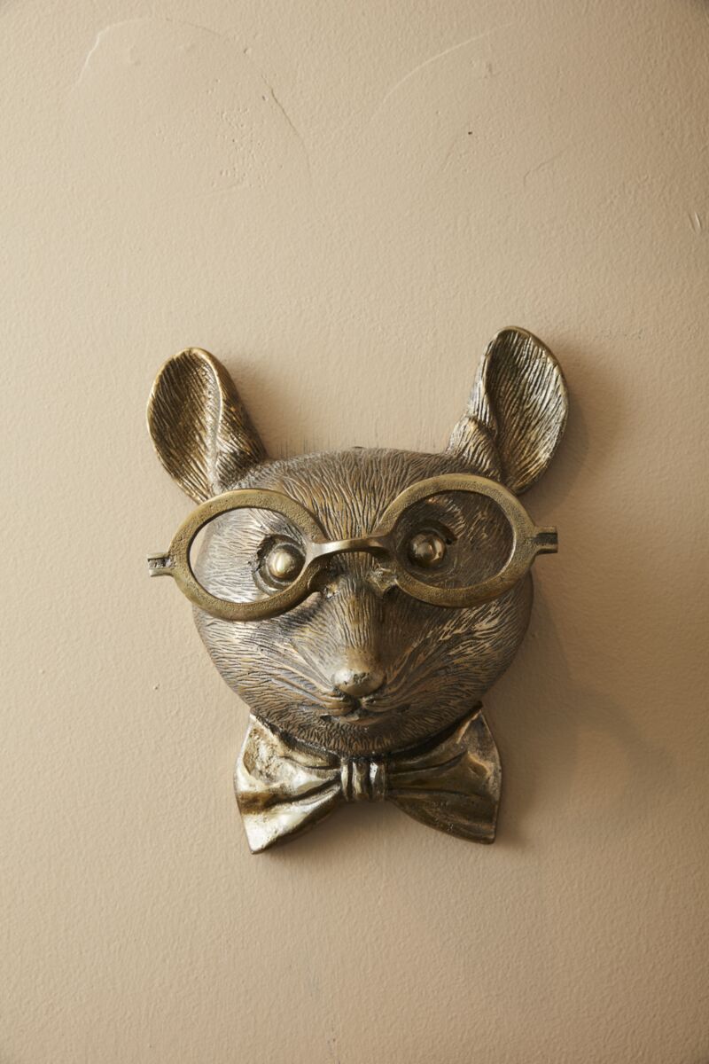 Design Shop Antique-Gold E+E Emerson Wall Mount Louie, 8.25" X 10.5".