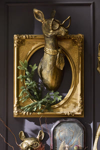 Design Shop Antique-Gold E+E Emerson Wall Mount Margie, 9.25" X 26.75".