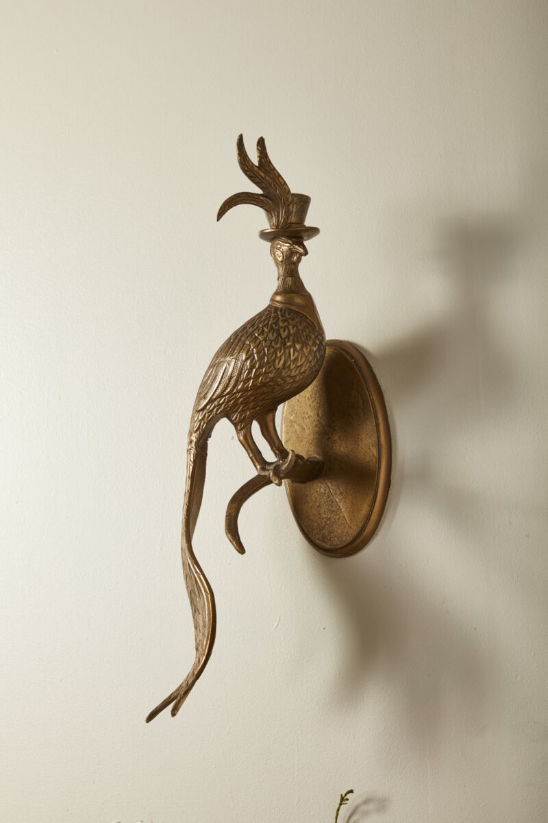 Design Shop Antique-Gold E+E Emerson Wall Mount Emerson, 8.25" X 27.25".