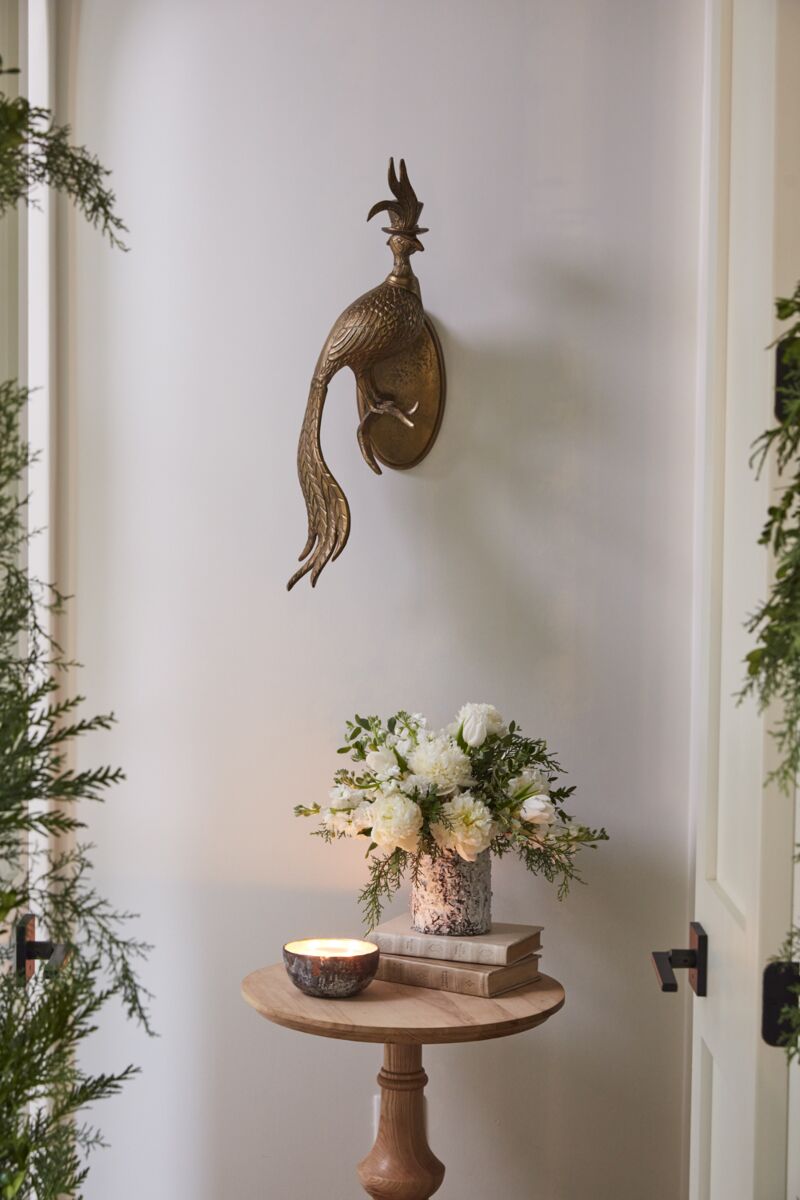 Design Shop Antique-Gold E+E Emerson Wall Mount Emerson, 8.25" X 27.25".