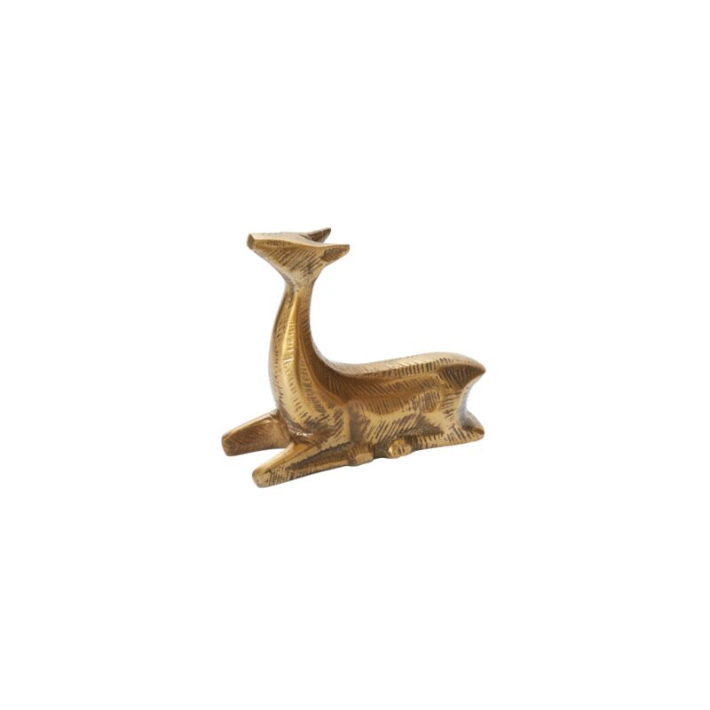 Design Shop Prancer Reindeer Figurine 8"x 2.5"x 7"