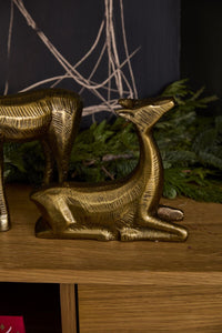Design Shop Prancer Reindeer Figurine 8"x 2.5"x 7"