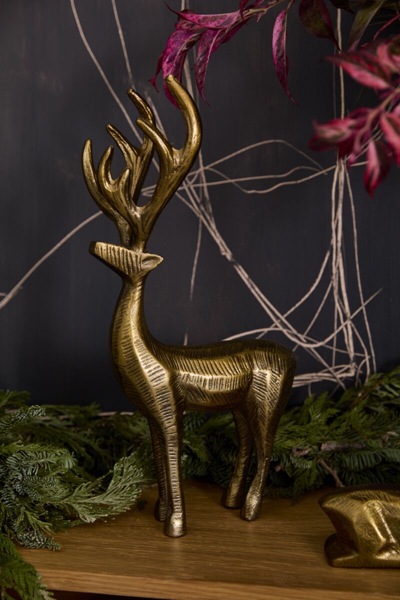 Design Shop Prancer Reindeer Figurine 7.75"x 4.25"x 16"