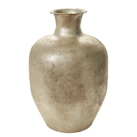 Design Shop Silver Silvery Sky Vase, 12.75" X 19"