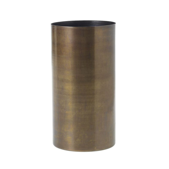 Design Shop Bronze Lincoln Collection Vase, 4" X 7.5".