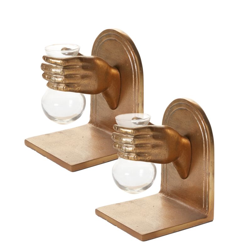 Design Shop Handheld Bookend Set of 2 - 6"x 8"